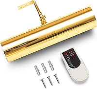 Vista 15 de Concepdesigns Luz para Cuadros, Luz para Cuadros a Batería, Luces para Cuadros Inalámbricas Regulables para Pared, Luz de Arte, Luz de Biblioteca a