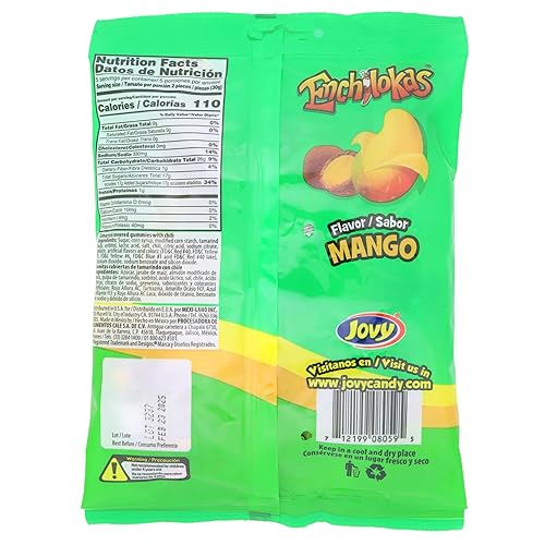 Miniatura 10 de Gomitas picantes, gomitas cubiertas de sandía y tamarindo de mango envueltas individualmente con chile en polvo, bolsas de dulces mexicanos