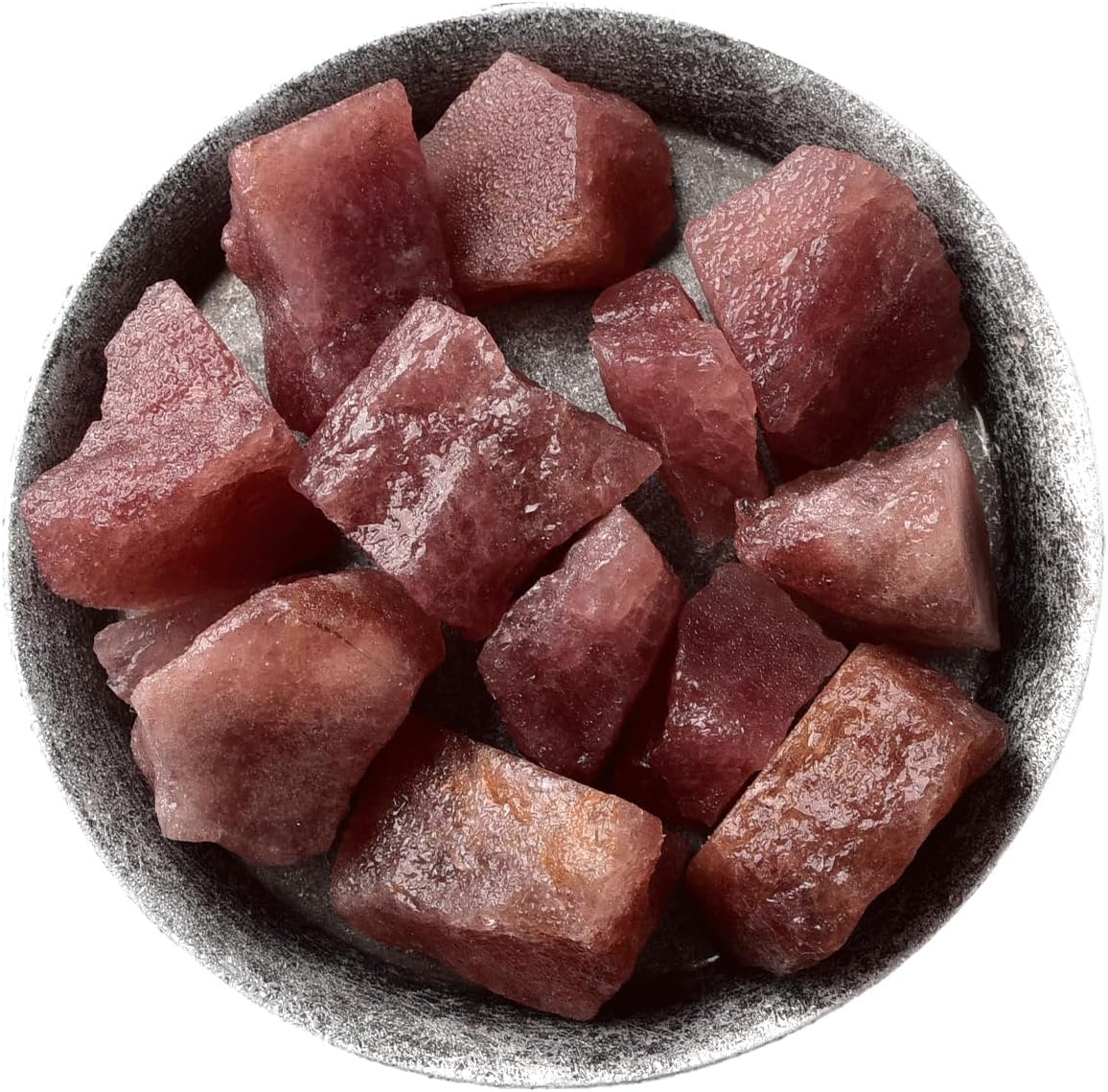 WHZHDMA Bulk Natural Crystal Rough Stone Natural Red Strawberry Crystal Ore Specimen Crystal Rough Stone Crushed Stone Demagnetized Stone Crystal Ornaments Rocks Stones and Crystals