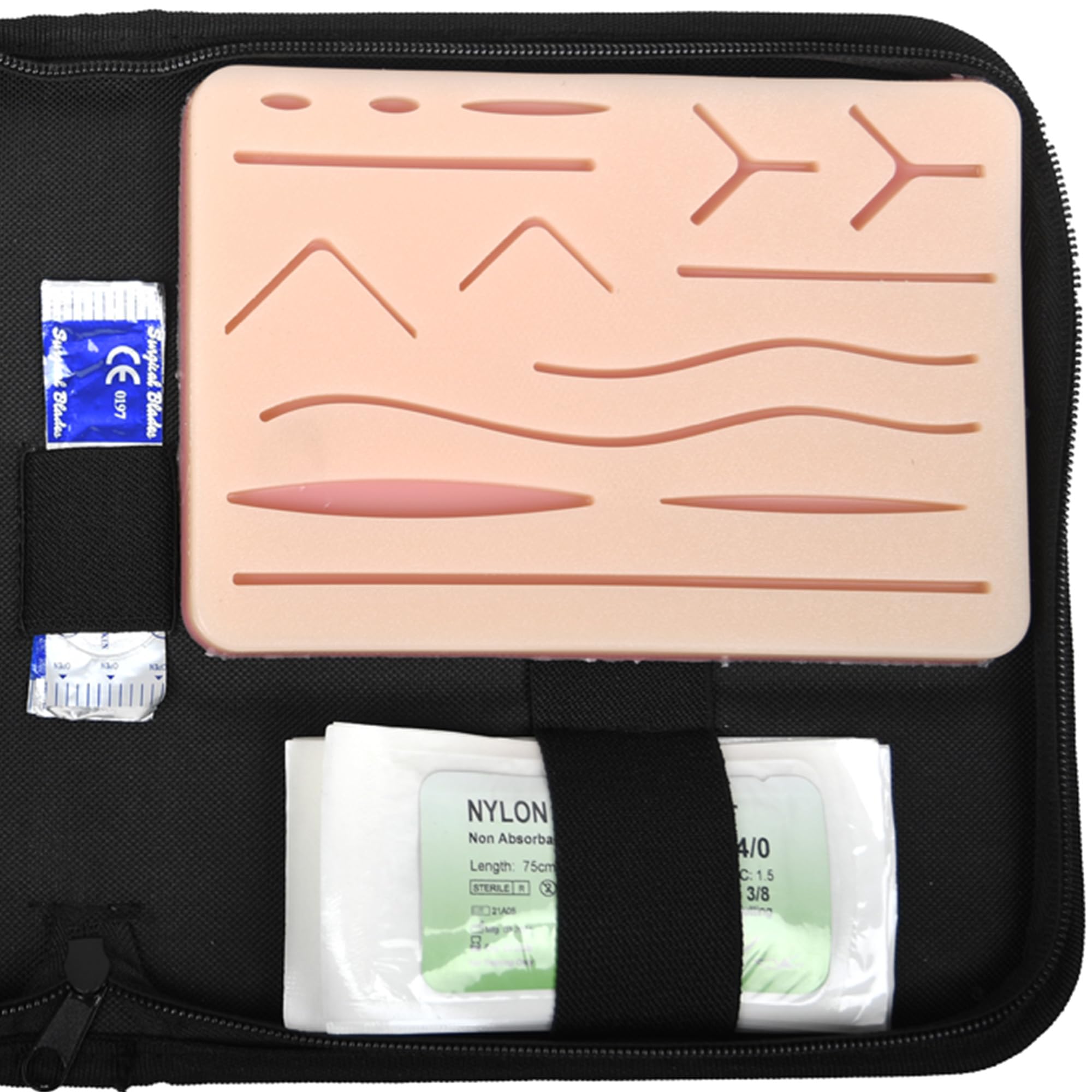 KIT ESERCITAZIONE SUTURA (pad + strumenti + suture)