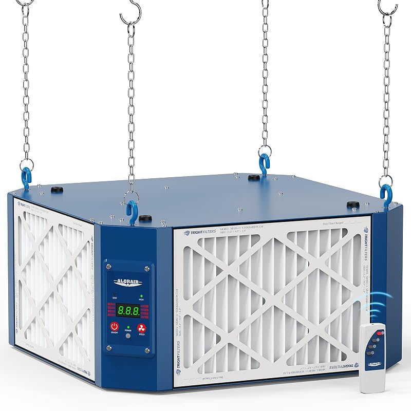 ALORAIR 360 Degree Intake Air Filtration System Woodworking - Purecare 1350