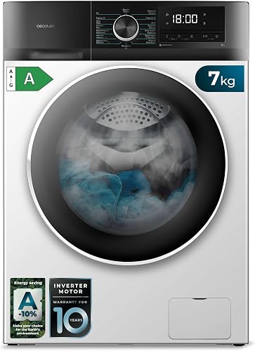 Bolero DressCode 7150 hublot 7 kg 1400 tr/min, Steam Max Cecotec