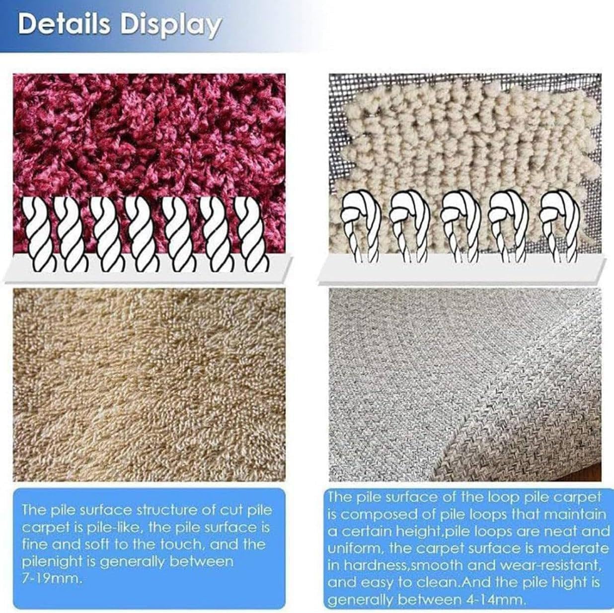 Flat Carpet Shearing Machine for Even Pile Height - Rug Tufting Carver Clippers,Professional Carpet Flat Blanket Tool,for Precision Carpet Finishing