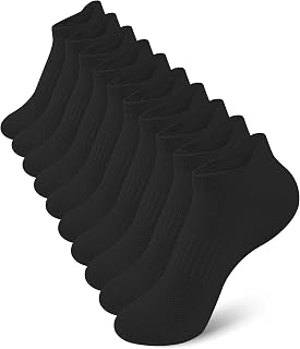 Somaibo 10 Pairs Kids Socks for Boys Girls Low Cut Athletic Ankle Socks | Soft Cotton Half Cushioned No Show Kids Short Socks for Sport School ﻿