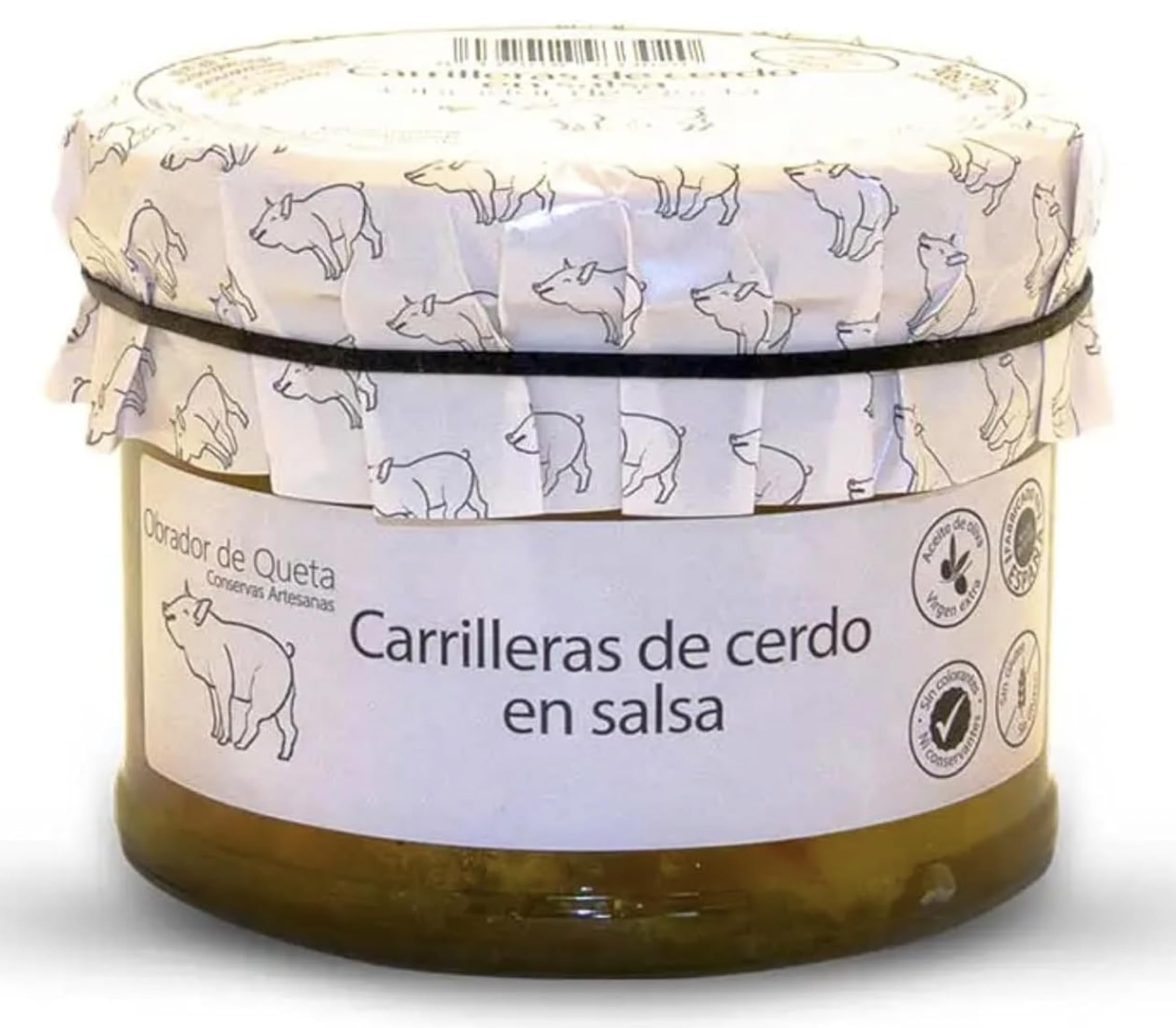 Pack Gourmet 5. Rabo de Toro estofado 640gr + Carrilleras cerdo al vino blanco 440gr + Caracoles en salsa 550gr + Manitas de cerdo salsa boletus 610gr + Callos en salsa jamón, chorizo, morcilla 560gr.