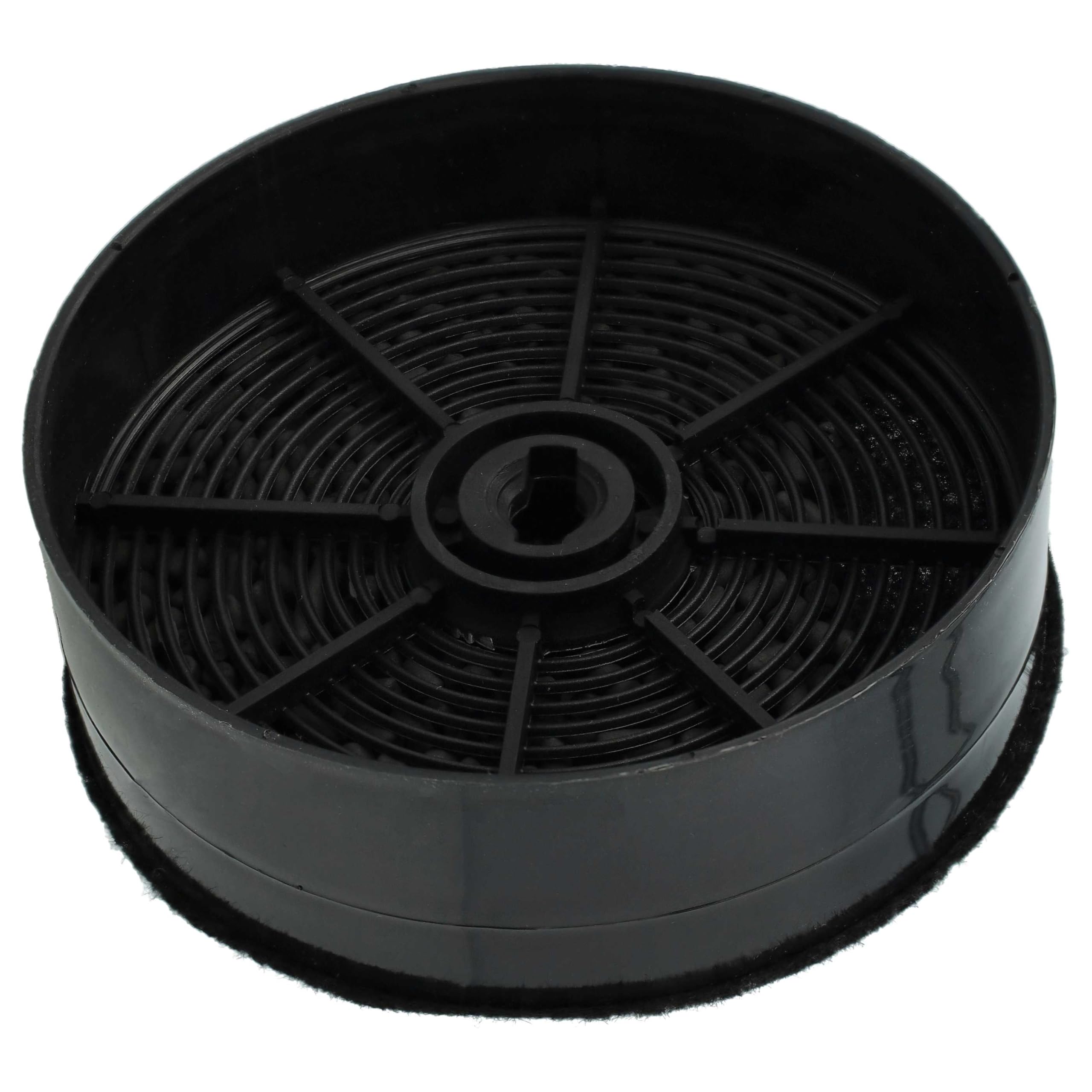 vhbw 10x Filtro a carboni attivi sostituisce FABER F23, 112.0556.527, F21, 112.0506.172 per cappe aspiranti - 12,4 cm