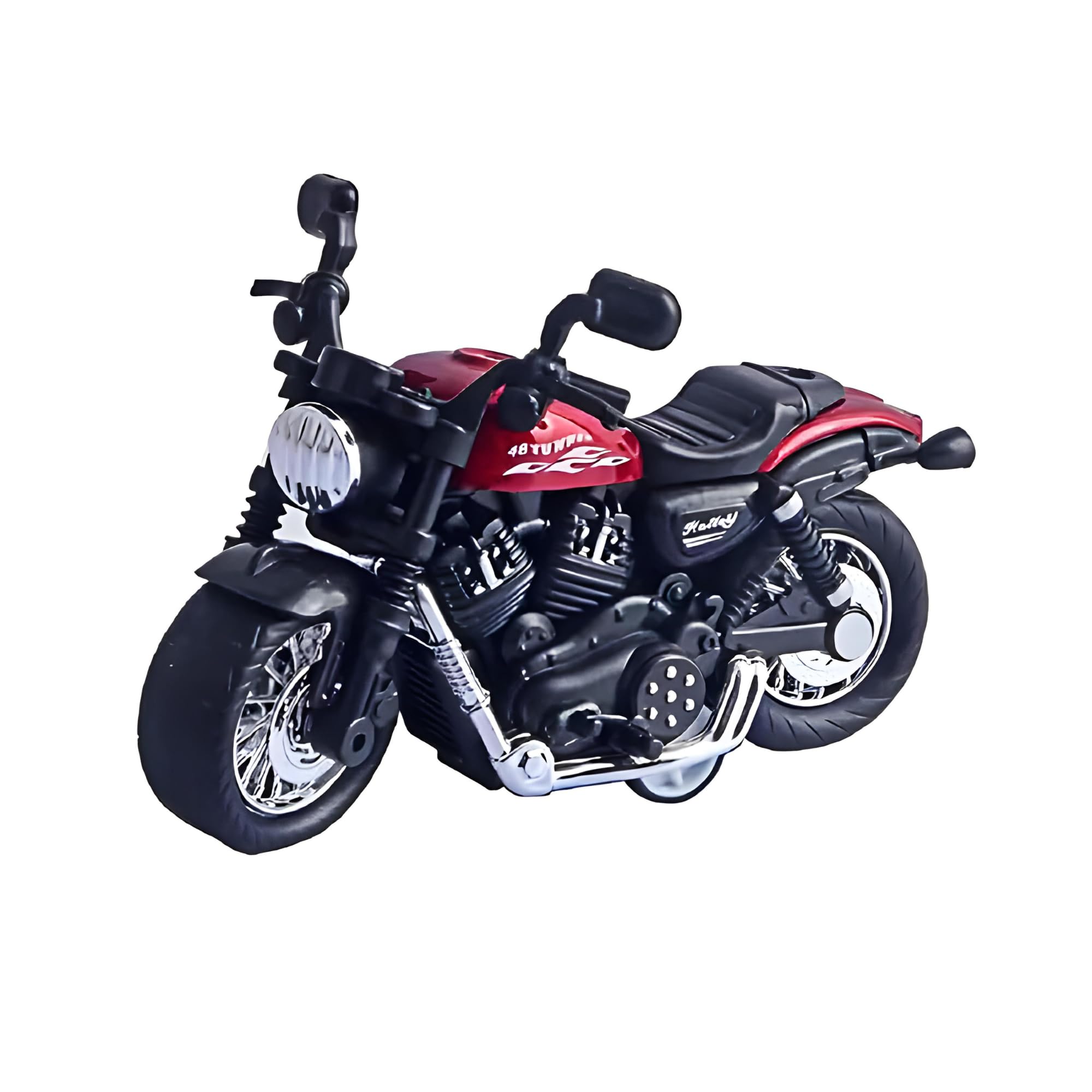 ECOMMZ Diecast Mini Motorcycle Toy Bike Scale Model, Pull Back Vehicles Harley-Davidso Superbike Also for Car Dashboard, Kids (Green) (B0D8QPQKD2) Amazon Price History, Amazon Price Tracker