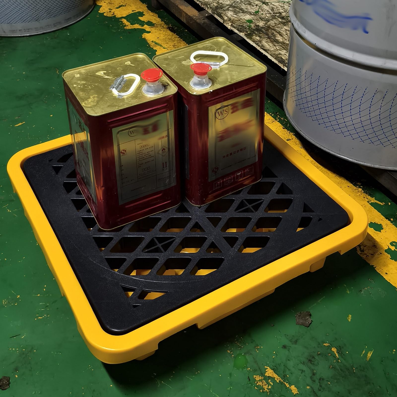 RENLXFI Drum Spill Containment Tray 26.8