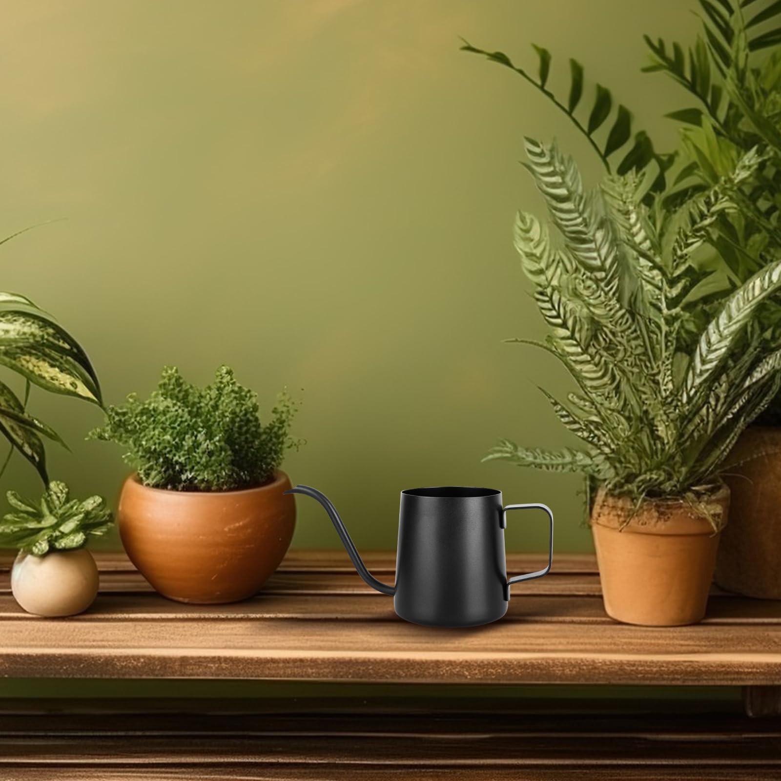 Arrosoir De Jardin Moderne 4L, Arrosoir à Long Bec De Haute Qualité Pour Plantes D'intérieur