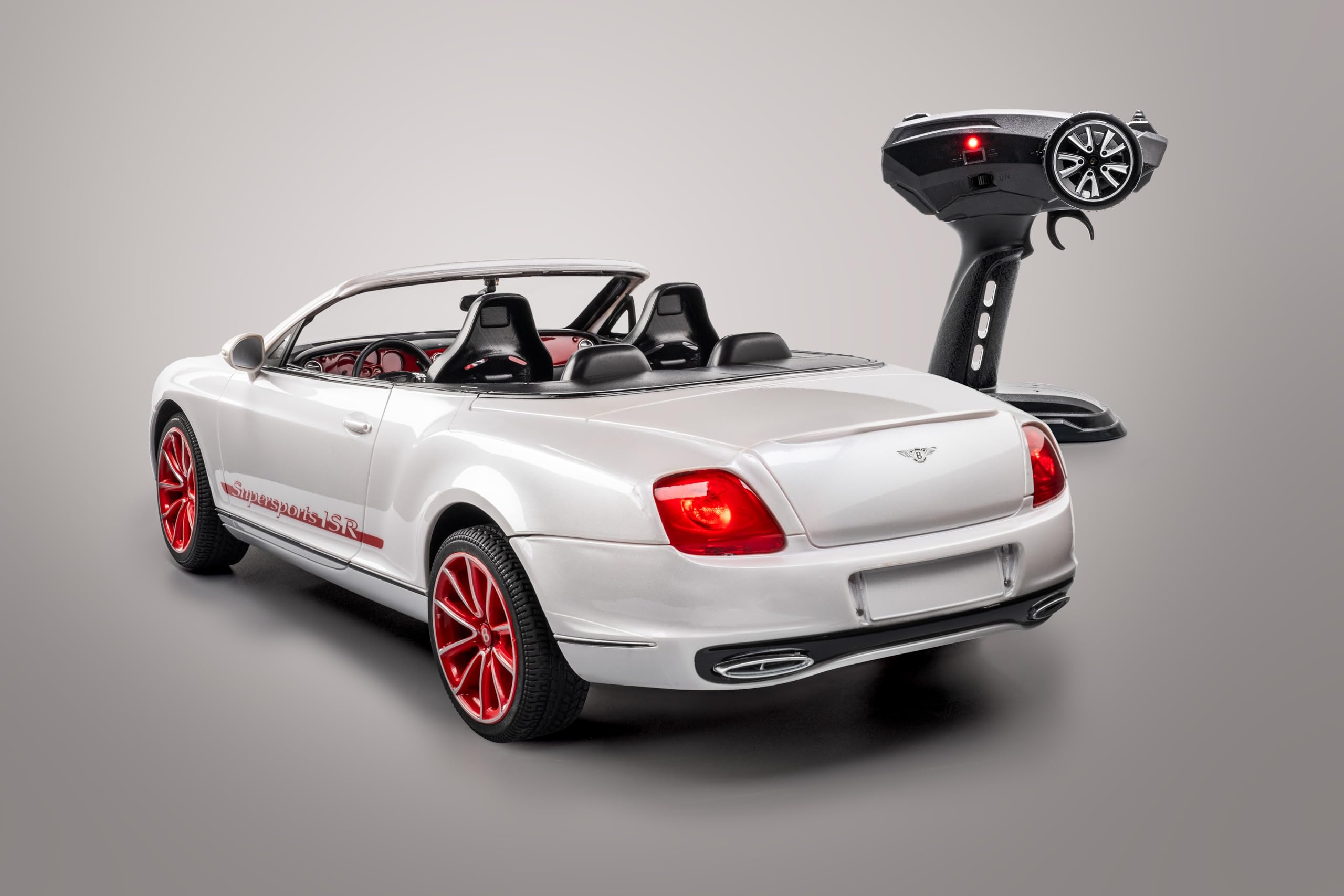 Carson 500404305 1:14 Bentley Continental Supersports ISR 2.4G 100% RTR - Coche teledirigido, Iluminación LED, Coche RC, Vehículo RC, Coche RC 1:14, Juguete teledirigido