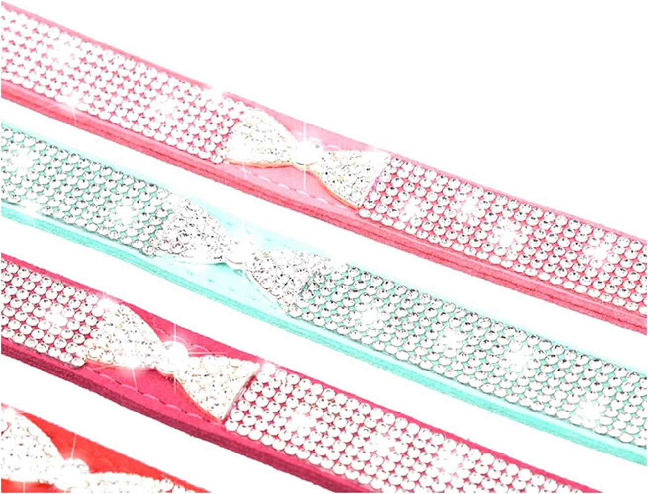 Hundehalsband Mit Strass-Fliege – Verstellbar, Glitzernd, Für Kleine & Mittlere Hunde