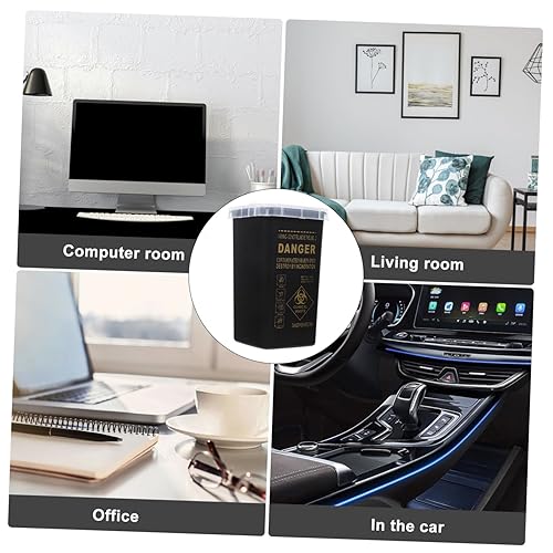 Miniatura 5 de Caja de almacenamiento Sharps Container Sharps Collection Bucket Plastic Blades Container Needle Disposal Containers Broken Blades Case Small Blades