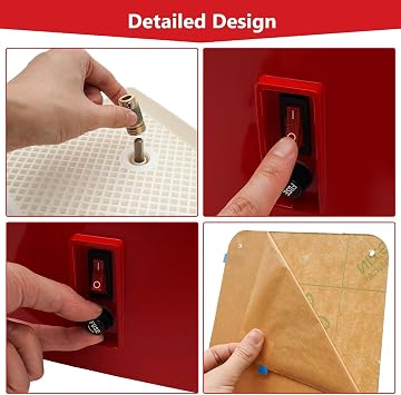 Portable Stained Glass Grinder with Shield, 4200RPM Mini Art Grinding Tool Glass Grinders with MCBL58 Grinding Wheel 110V 65W