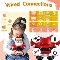 Vista 2 de Proyector Native 1080P Smart Mini Proyector con WiFi y Bluetooth, proyector portátil iiiBUMWOW Soporte 4K con Keystone automático, Smartphone, HDMI