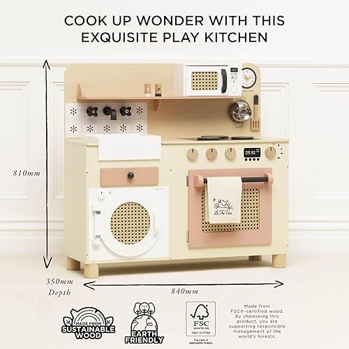 Miniatura 5 de Le Toy Van Juego de muebles de cocina de madera grande  Juego de muebles de cocina y electrodomésticos Grand - Adecuado para más de 36 meses