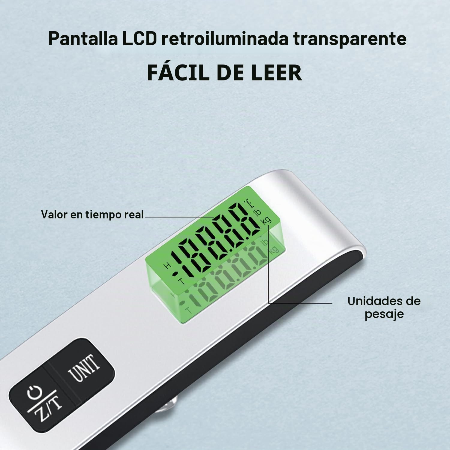 GRAM PRES balanza de equipaje, 2 unidades, artículos esenciales de viaje, portátil para colgar, balanza de peso de maleta
