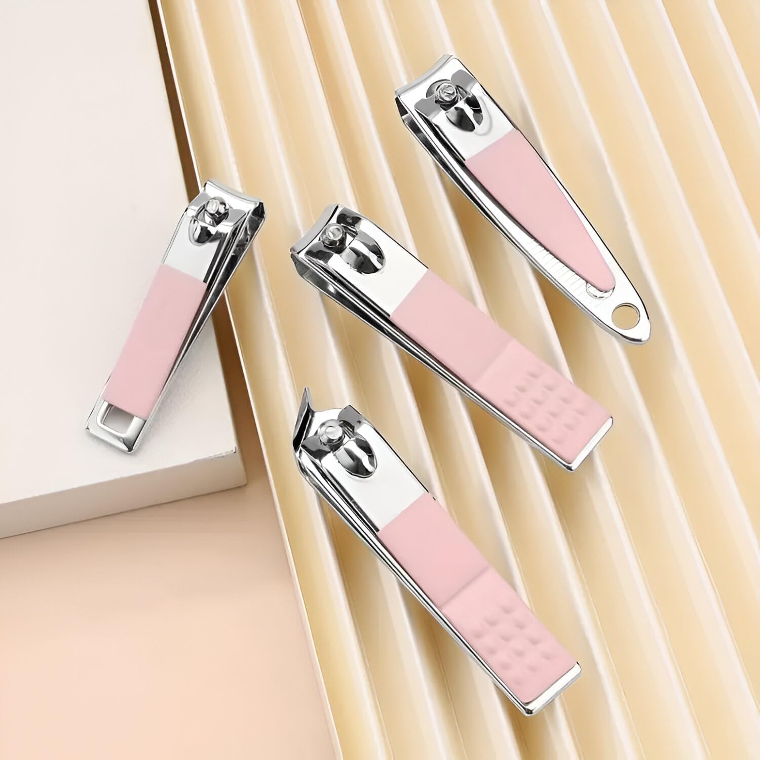 ELEGAR 16 pcs Stainless Steel Nail Care Tools Manicure Set Professional Nail Clippers Pedicure Kit 1 Grooming Kit with Luxurious Travel Leather Case for Men Women (14 in 1) 1