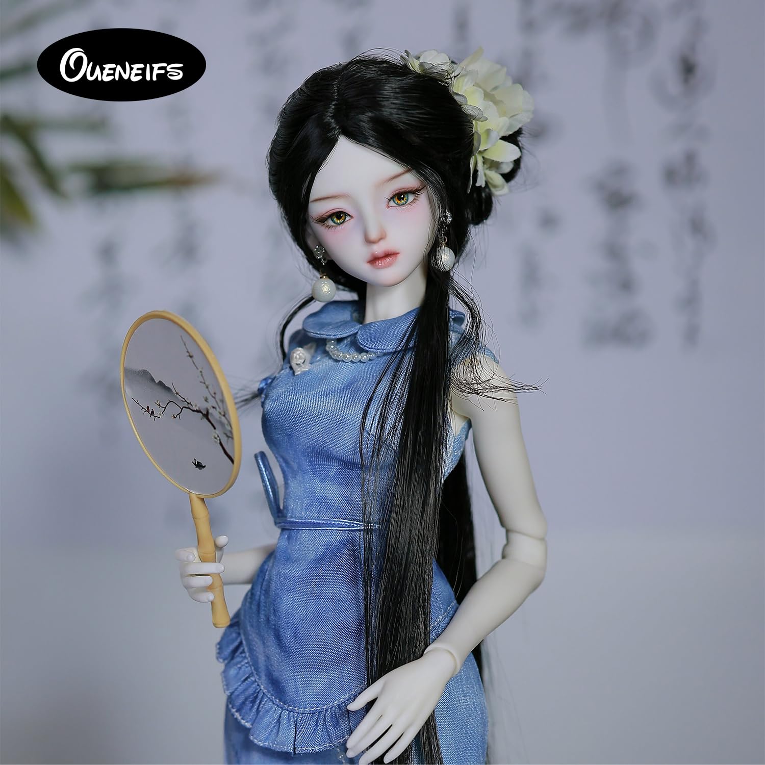 1/4 Sophia Fullset A Bjd Puppe Neo-Chinesischer Cheongsam-Stil Harz Spielzeug für 15+ Jahre alt