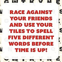 Vista 7 de Dabble® Juego de palabras Juego de mesa familiar de ritmo rápido Mejora la ortografía y el vocabulario para todas las edades Deletrea