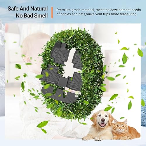 Vista 6 de powoq Tapete de suelo compatible con Toyota Highlander 2020-2026 Tapete de carga para maletero de repuesto para accesorios Toyota Highlander