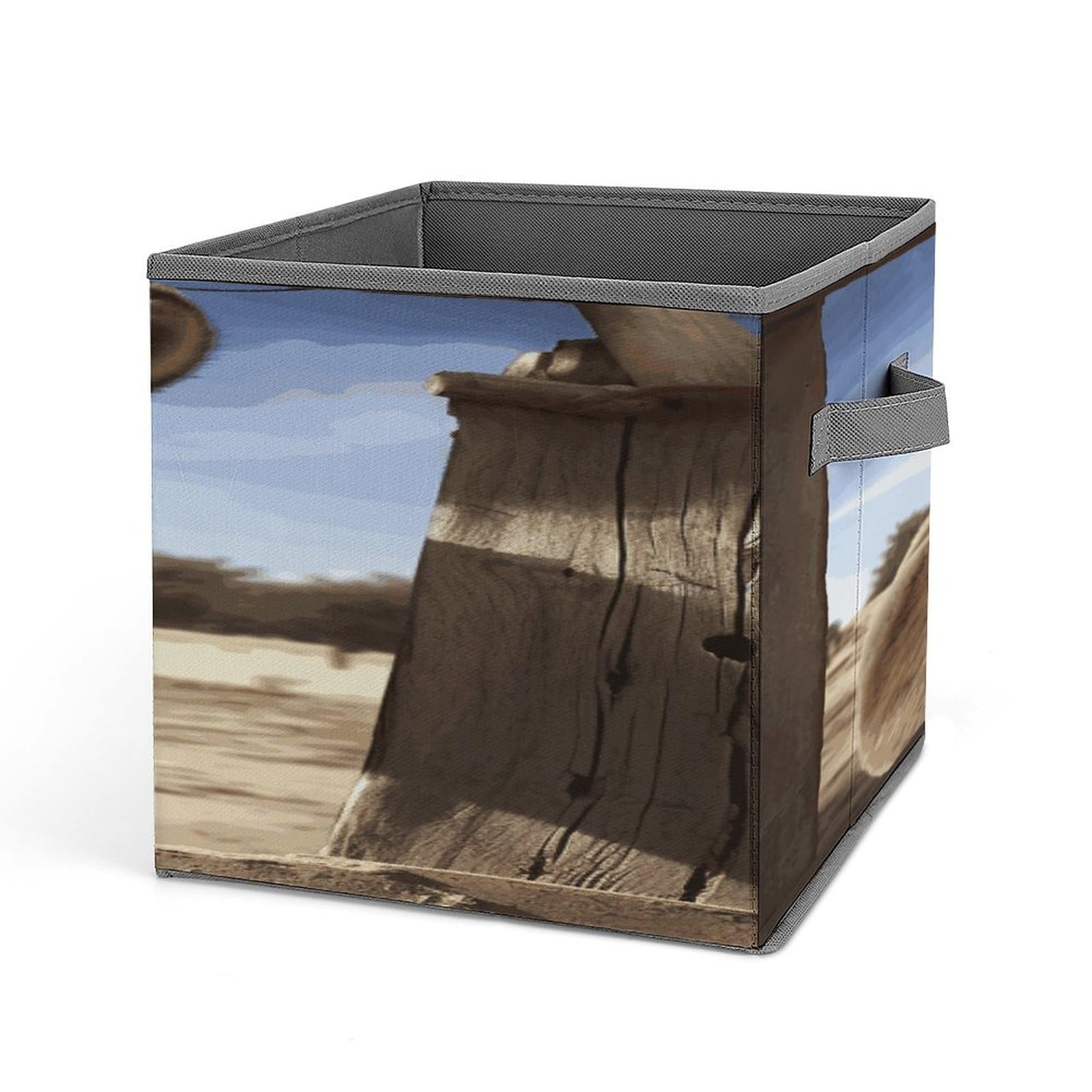 Fekiloot Style Funny Donkey Storage Bins Storage Baskets