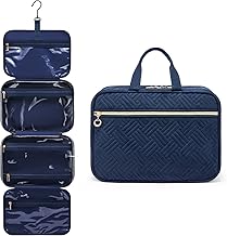 LOVEVOOK Women's Toiletry Bag, Large Capacity Hanging Toiletry Bags for Makeup, Waterproof Toiletry Bag Travel Accessories Cosmetic Bag Organizer