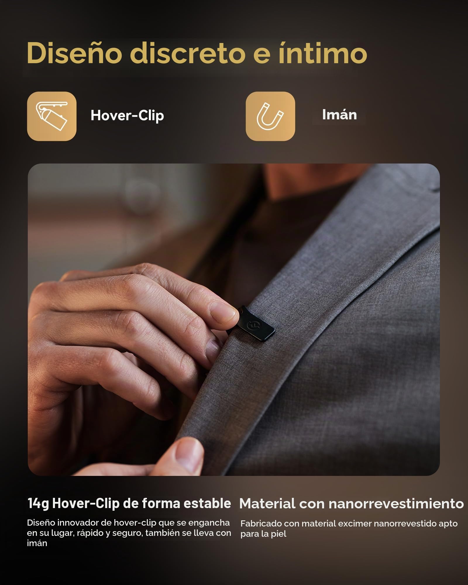 Hollyland LARK MAX 2 Ultimate Combo, micrófono inalámbrico,cancelación de ruido inteligente, monitoreo de audio inalámbrico, grabación interna flotante de 32 bits, micrófono para cámara,iPhone y USB-C | Micrófono Lavalier inalámbrico, diseñado para escena