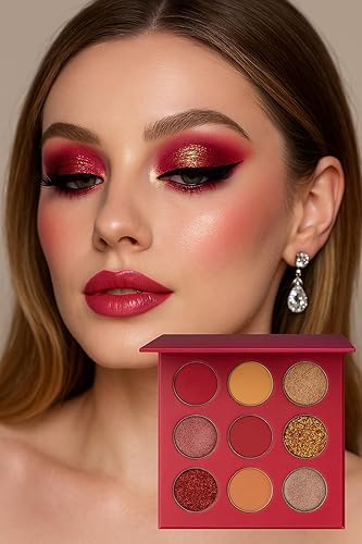GRYFFINDOG: Bark with Bravery, Red and Gold Eyeshadow Palette