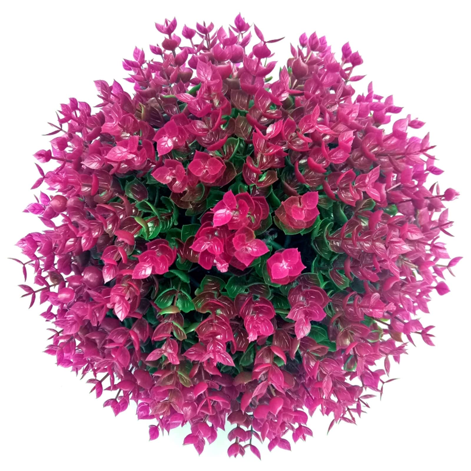 Boule de buis artificiel haut de gamme V3VOGUE, structure rigide et feuillage dense premium 35cm