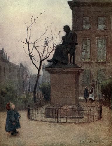 Posterazzi Rose Barton - Póster de la estatua de Thomas Carlyle de Londres 1904