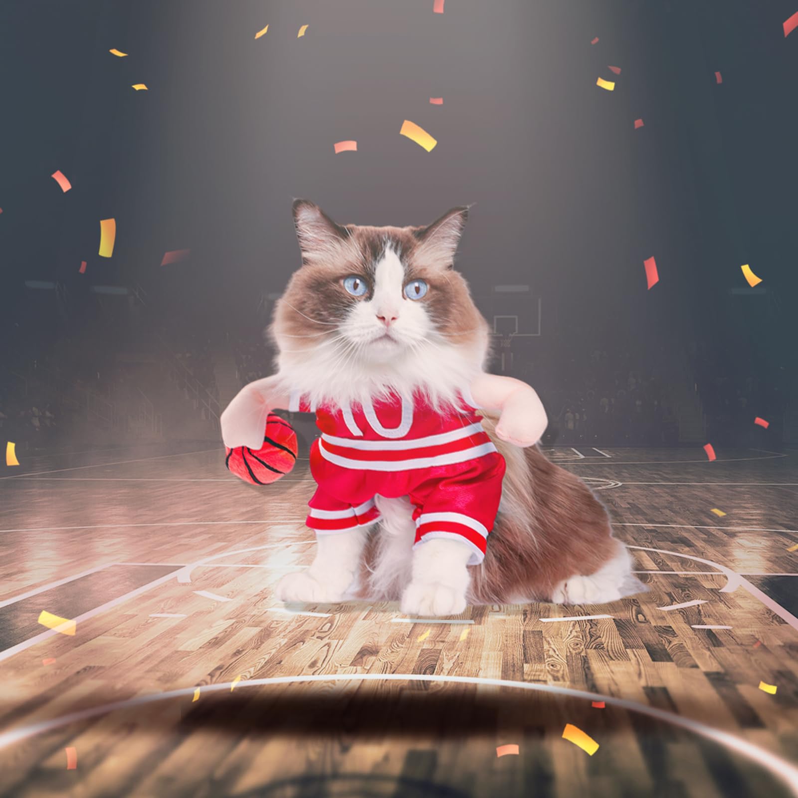 DELIFUR Dog Basketball Player Costume - Image 2