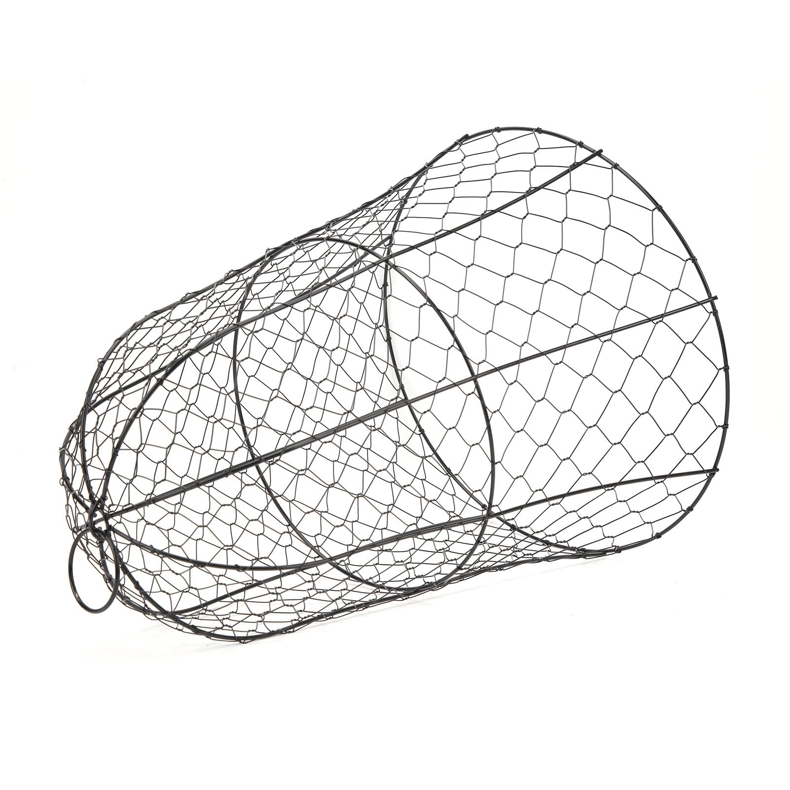 GOWENIC Cloche z Drutu Czarnego Ogrodowego, 10 Sztuk, Pogrubiona Osłona Chroniąca Rośliny z Górnym Haczykiem, Kształt Dzwonka do Nasion, Sadzonek Krzewów, żelazo Antykorozyjne