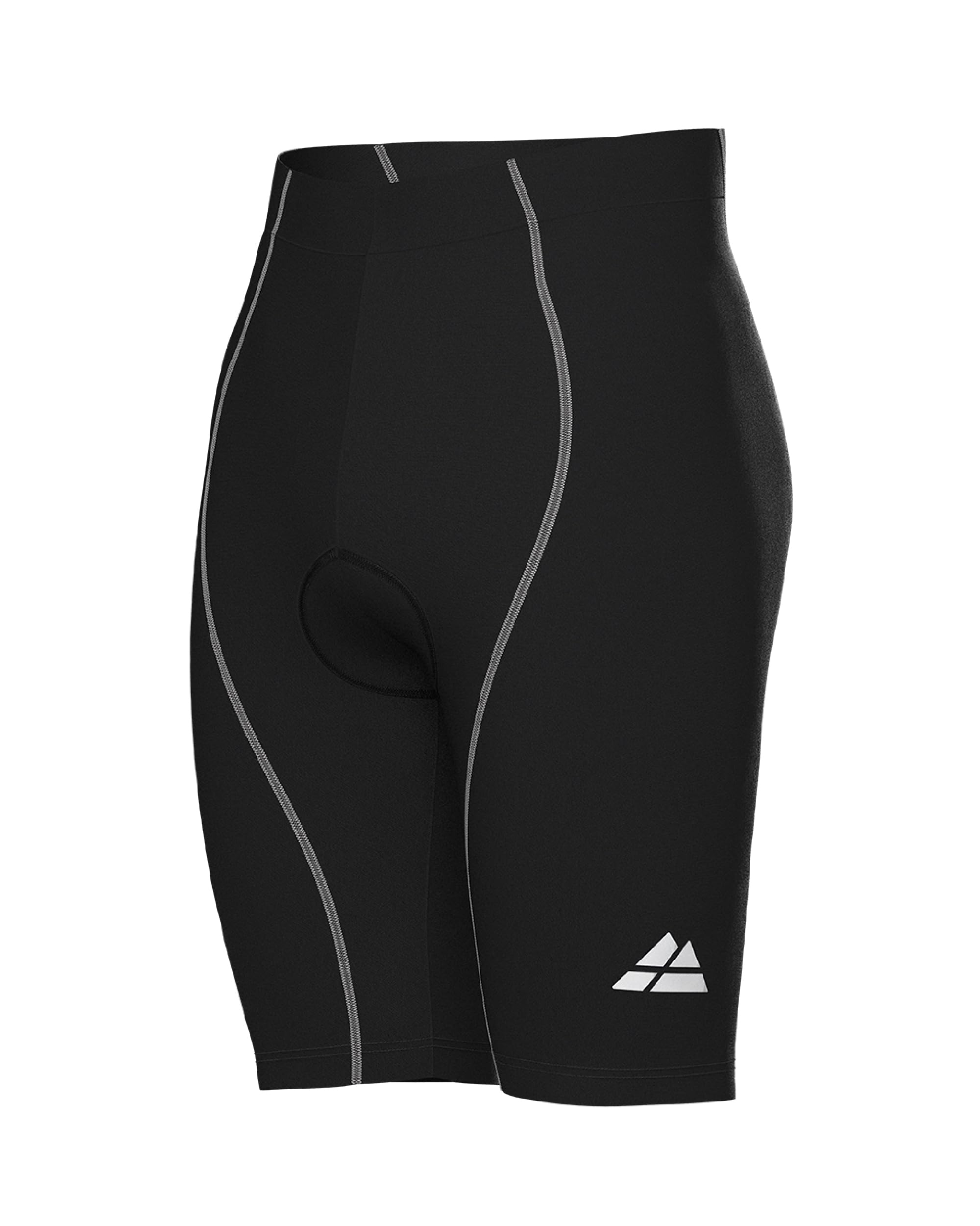 Cycling Shorts Mens, Padded Mountain Bike Shorts, Reflective Details, Anti-Slip, Breathable, Quick Dry