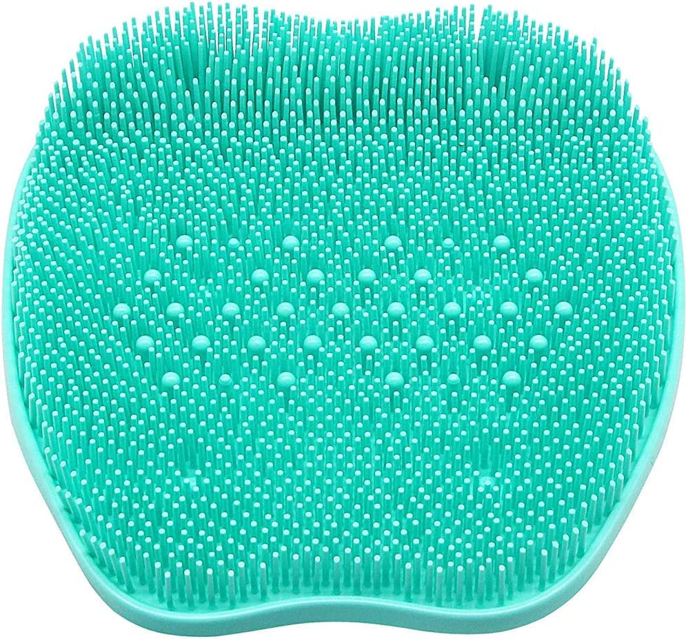 AUGEN Shower Foot Massager Scrubber Brush Cleaner Acupressure Mat with Non Slip Suction Cups for Foot, Manual Massager Pad Exfoliation (Blue) (B0BJF8CXDH) Amazon Price History, Amazon Price Tracker
