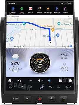 15.6 Inch Touch Screen Android 13 Car Radio Head Unit for Nissan Titan 2016-2019 Car Multimedia Stereo Player GPS Navigation with Wireless Carplay, Android Auto, 128GB, US 1 Yr Service