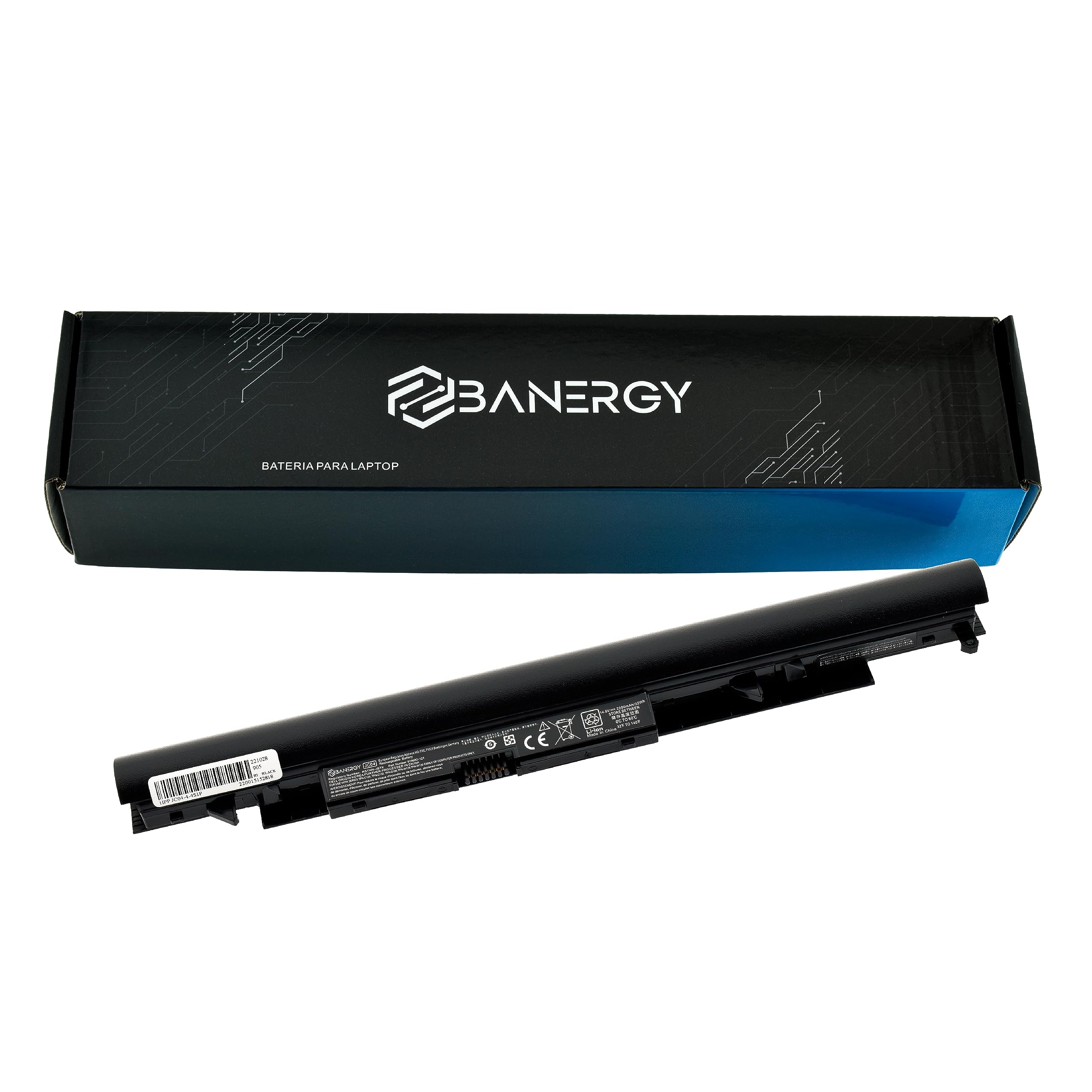 GHU JC04 Laptop Battery 14.8V 38Wh - Compatible With HP 15 17 Series Laptops