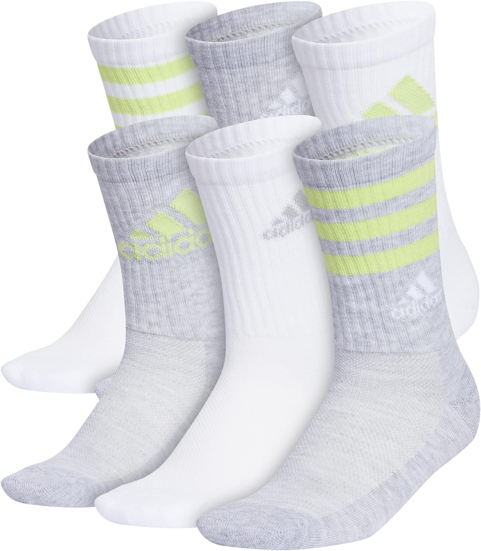 adidas lime green socks