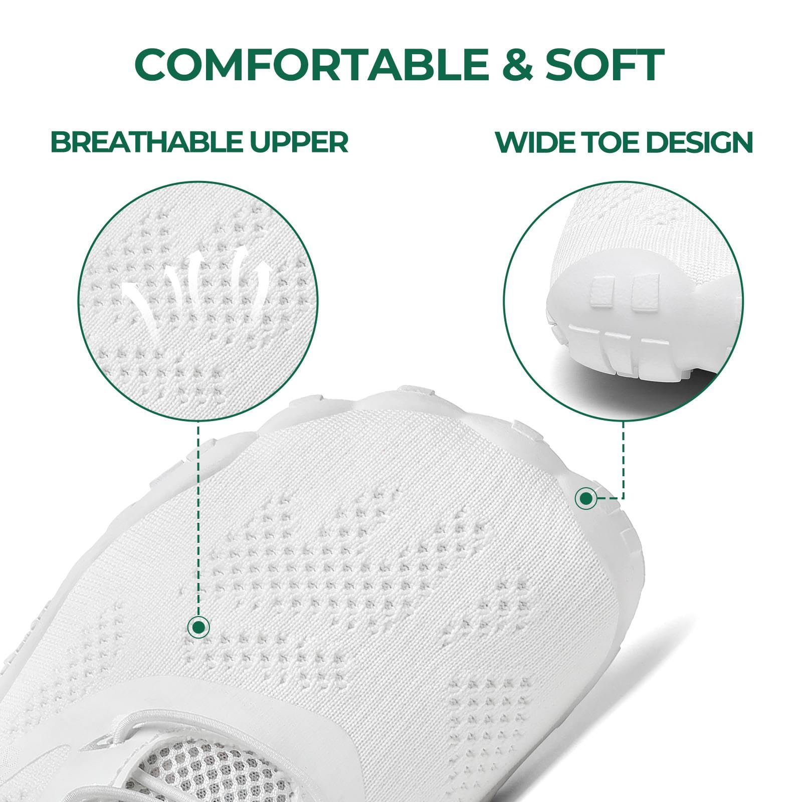 SAGUARO Scarpe Barefoot Shoes Minimaliste Scarpe da Trail Running Uomo Donna Gr.36-48