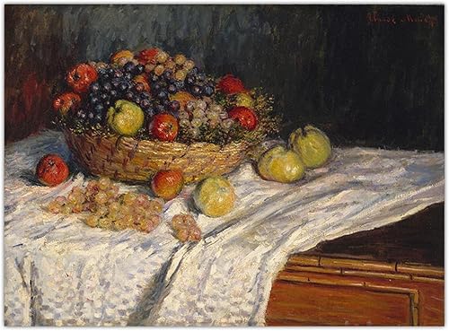 Cuadro de arte de naturaleza muerta de Claude Monet flores lienzo arte de pared Cuadros obra de arte para sala de estar decoración del hogar cartel