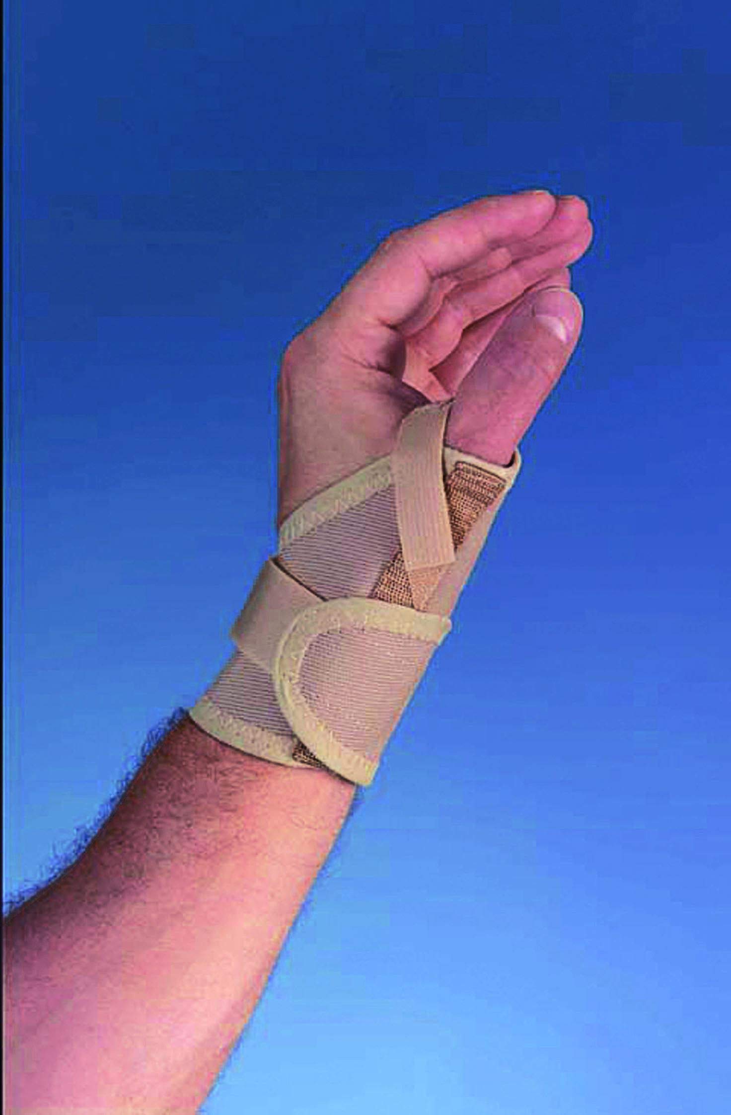 Vulkan Pro CMC Support, Nylon Thumb Brace, Lightweight Thumb Brace, Degenerative Joint Brace, Left-Handed, Large 18-20cm (7-7¾") (Eligible for VAT Exemption in The UK)
