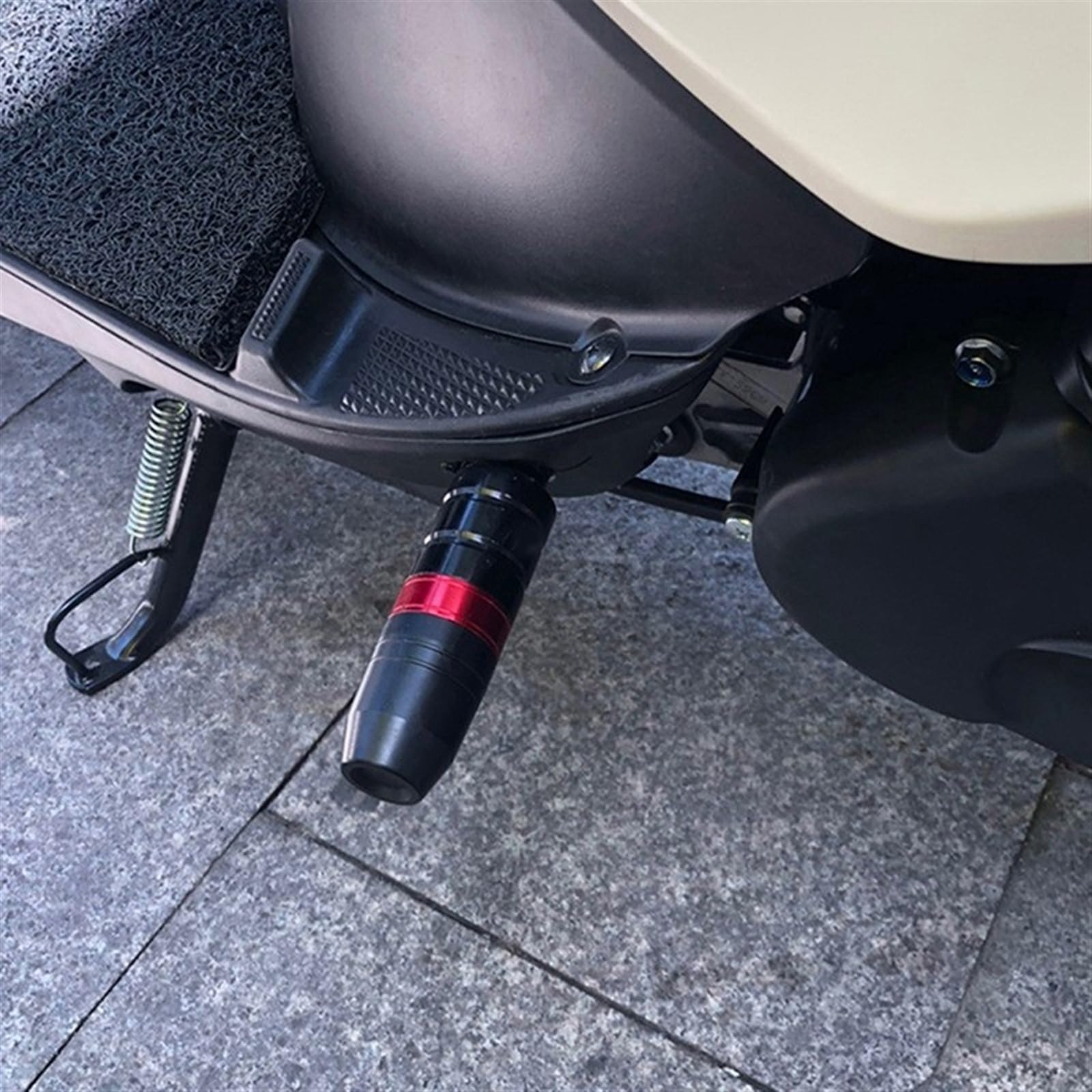 WOODEY Cadre De Moto Curseur Crash Pad Protecteur Anti-Chute Accessoires De Moto Universels pour Trou Fileté De 8mm