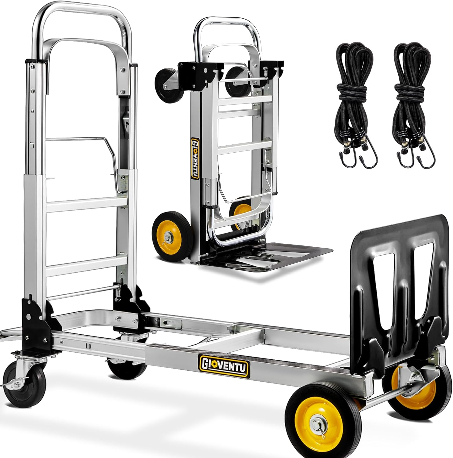 Upgraded Convertible Hand Truck Dolly