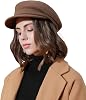 F FADVES Womens Wool Newsboy Cap Womens Fashion Beret Caps Winter Casual Hats