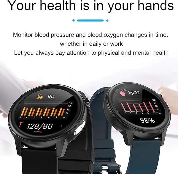 LAB E80 Smart Watch Bracciale Fitness Braccialetto da Uomo PPG da Uomo PPG ECG Frequenza Cardiaca Monitor IP68 Impermeabile Sport Smartwatch Android iOSF