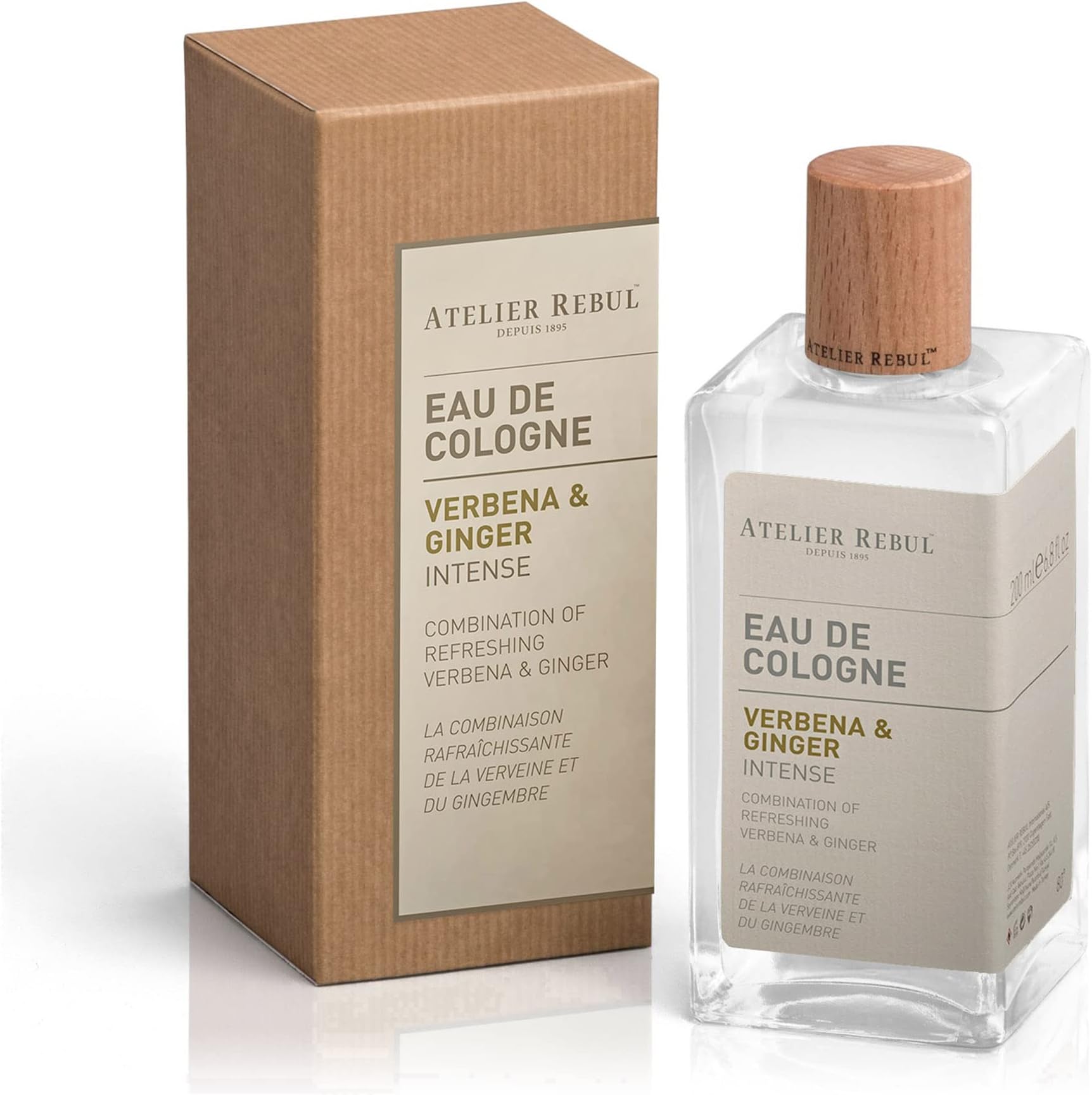 Atelier Rebul Verbena & Ginger 200 ml - Eau de Cologne
