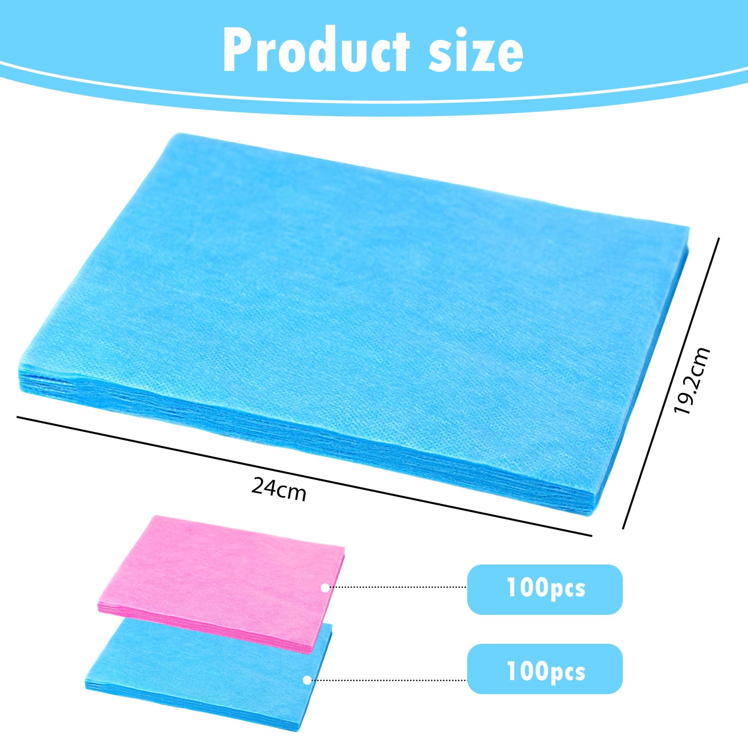 Lot de 200 feuilles de papier filtre collecteur de poussière pour ongles, filtres collecteurs de poussière portables pour salon de manucure