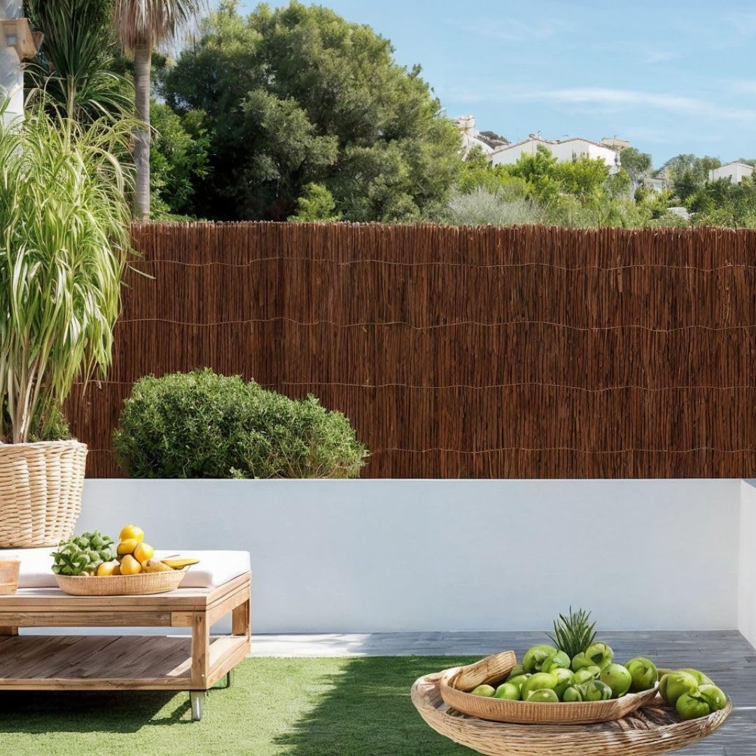 NORTENE Brezo Tricapa Triobruc para garantizar privacidad 1.5X3 M | Ideal Para La Decoración De Exteriores, Fácil Instalación En Terraza, Balcón Y Jardín, Resistente Y Duradero