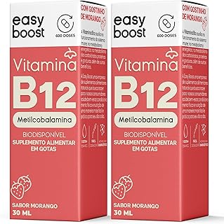 Kit com 2 Unidades Vitamina B12 Easyboost 60ml