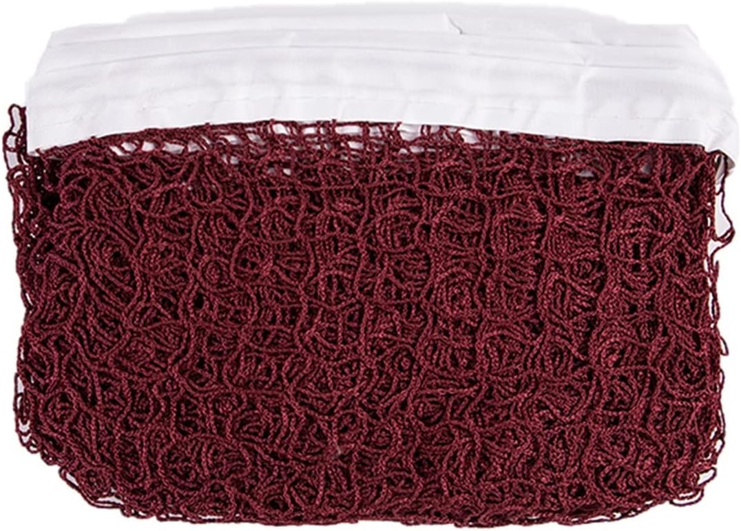 ZZSRJ 1 Piece Sports Training Standard Badminton Net Professional Tennis Net Volleyball Net Fitness Ball Accessories (Color : 9, Size : One)