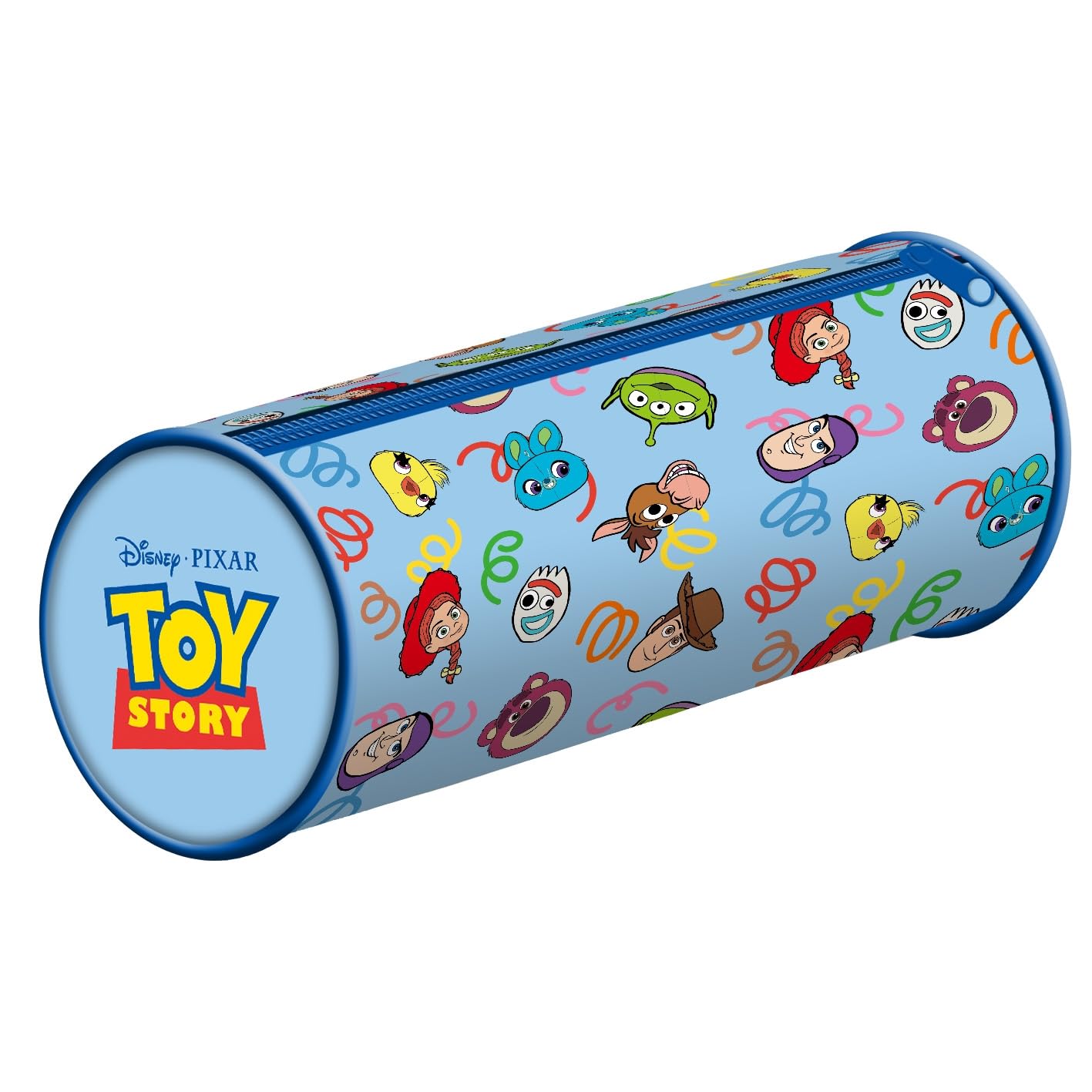 Toy Story (Squiggle) Barrel Pencil Case, Official Licensed Pen